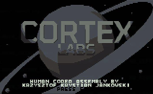 Game title screen